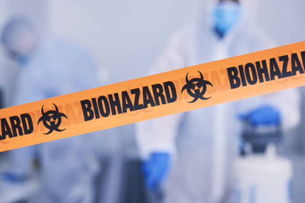 Professional Trauma Scene Cleanup technician working in Dell Rapids, SD